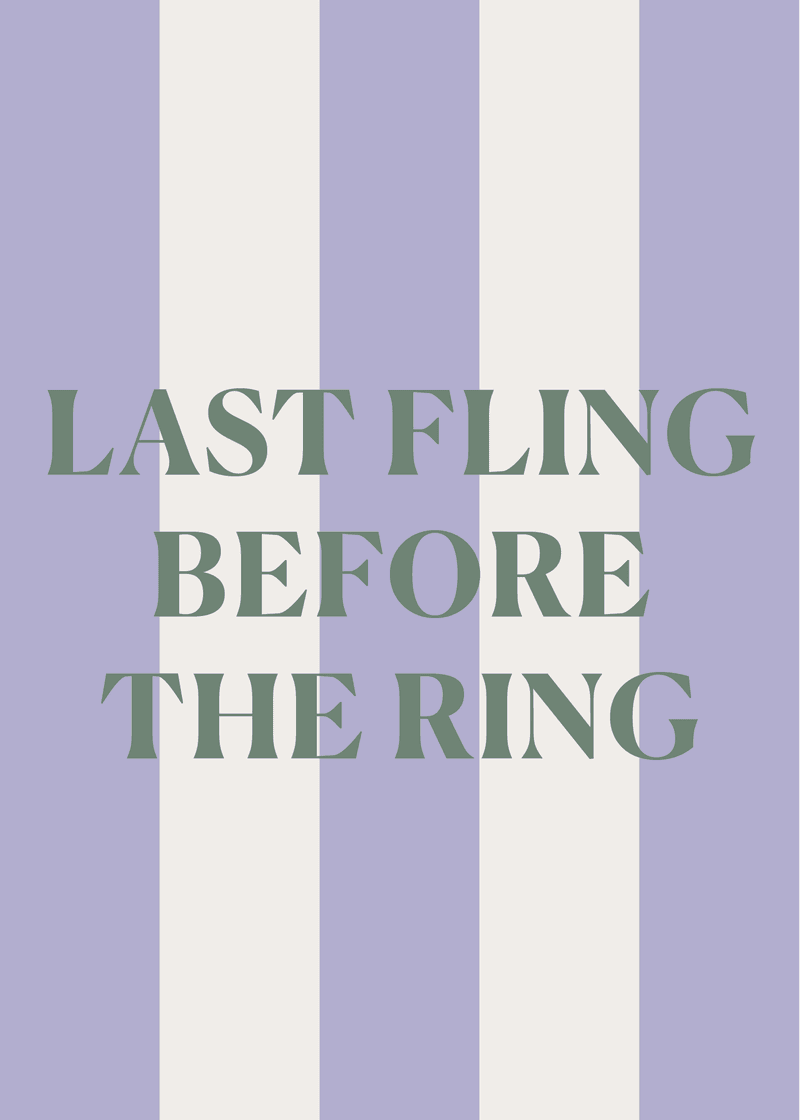 Last Fling Greeting Card - Image 2