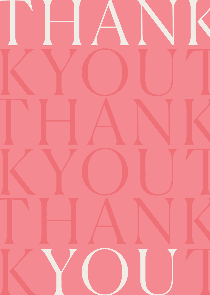 Bogg Thank You Greeting Card - Image 2