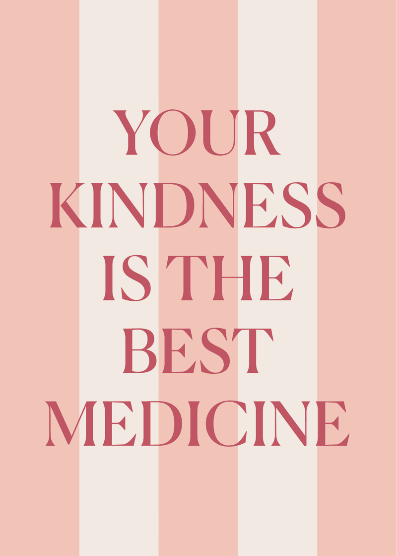 Kindness is Medicine Greeting Card - Image 2